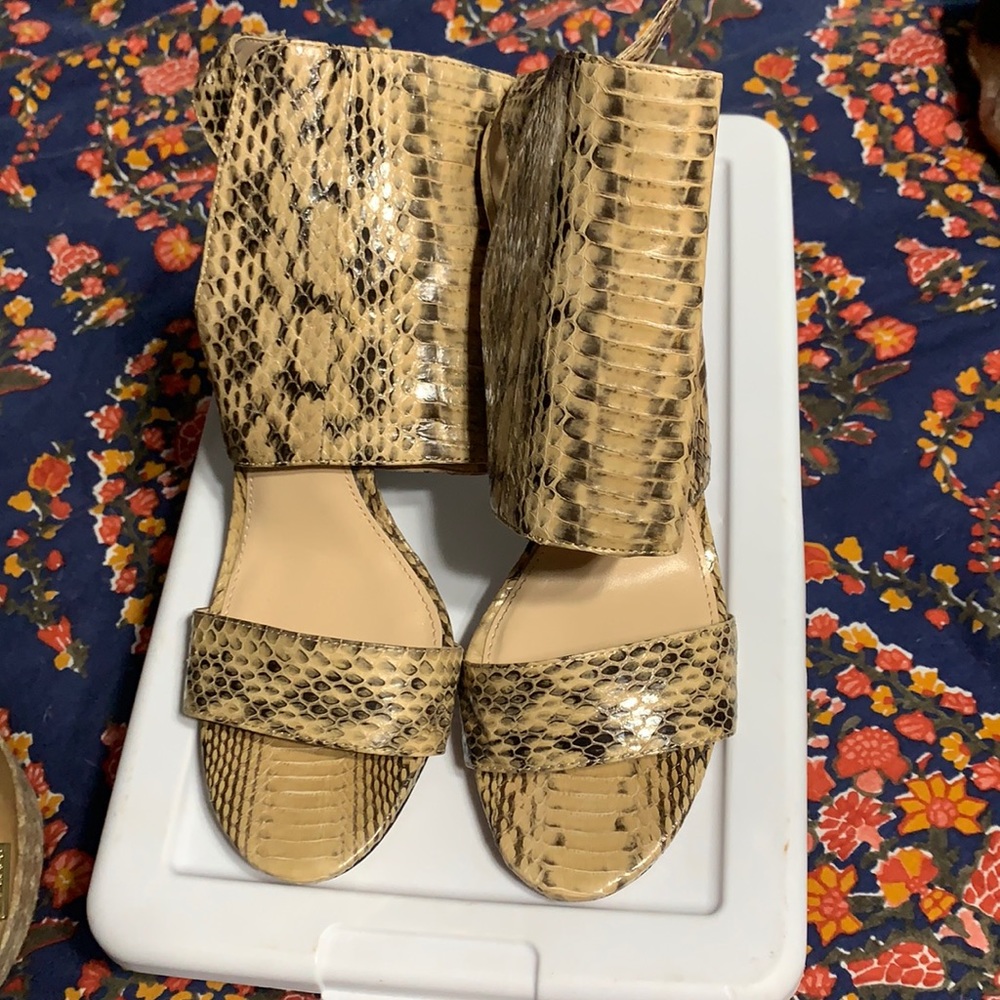 Vince Camuto Snake Heels